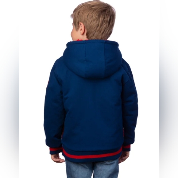 New! Disney Spider Man Kids' Boys Red Toddler Girls Plush Hoodie Select Size NWT - Picture 4 of 6